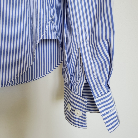 NWOT Theory Dalton Stripe Ulrika Top in Size Small - Picture 14 of 15